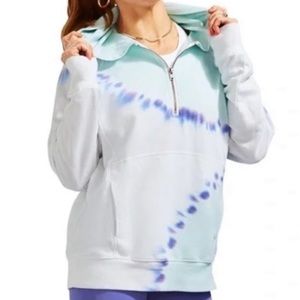 PelotonTie Dye Quarter Zip Hoodie - Sz L